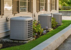 Freshly tuned up AC units in Salt Lake City